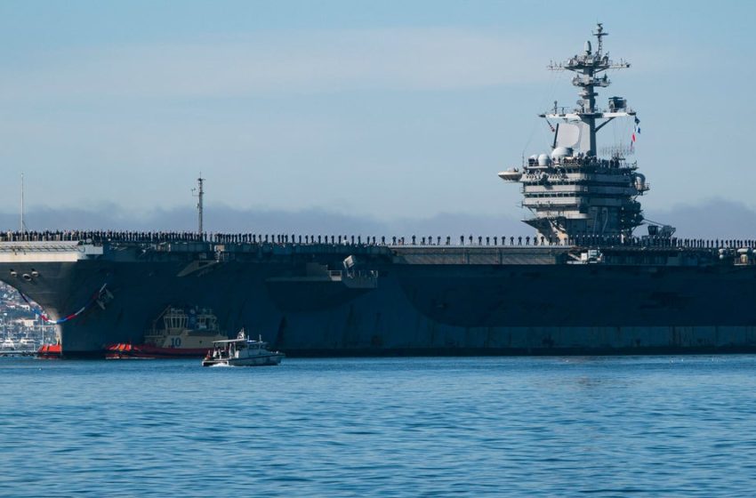  U.S. shoots down Iranian Shahed-139 drone that approached USS Abraham Lincoln aircraft carrier, military says