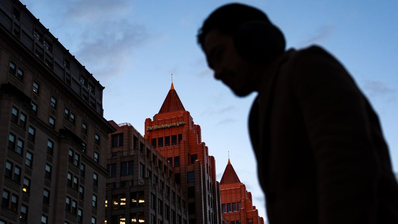  Washington Post tells staff to stay home today for a Zoom call about ‘significant actions’