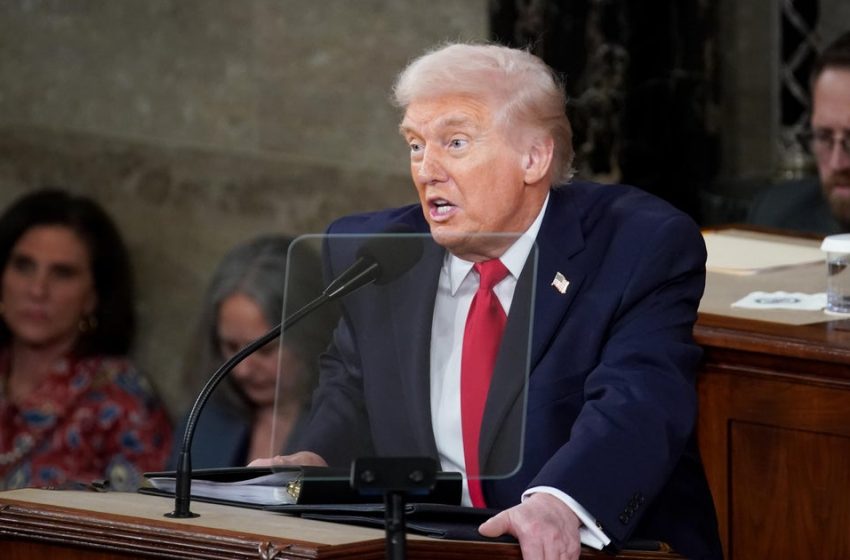  Trump demands that Iran promise never to build a nuclear weapon in State of the Union address