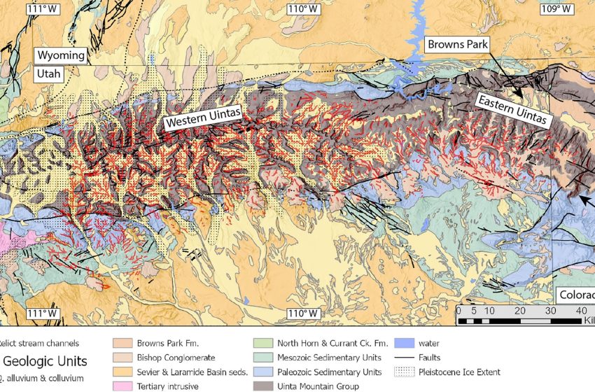 Green River defies nature as it flows uphill for roughly 100 miles