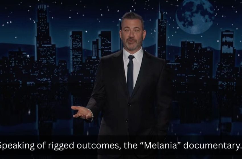  Jimmy Kimmel has a blunt response to ‘Melania’ documentary box office numbers