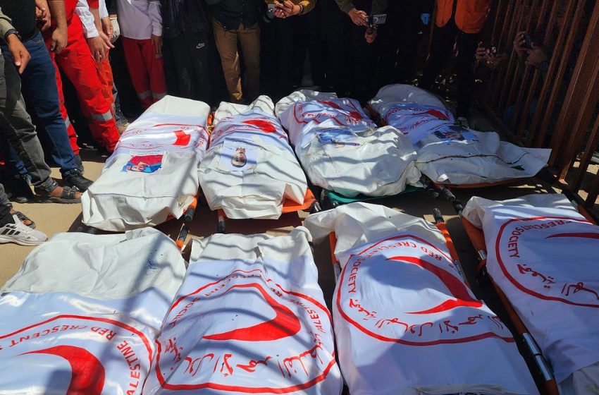  Israeli Soldiers Killed Gaza Aid Workers at Point Blank Range in 2025 Massacre: Report