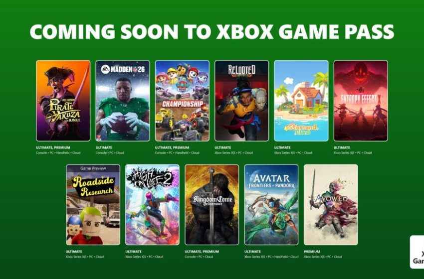  Xbox Game Pass reveals February 2026’s first batch of games