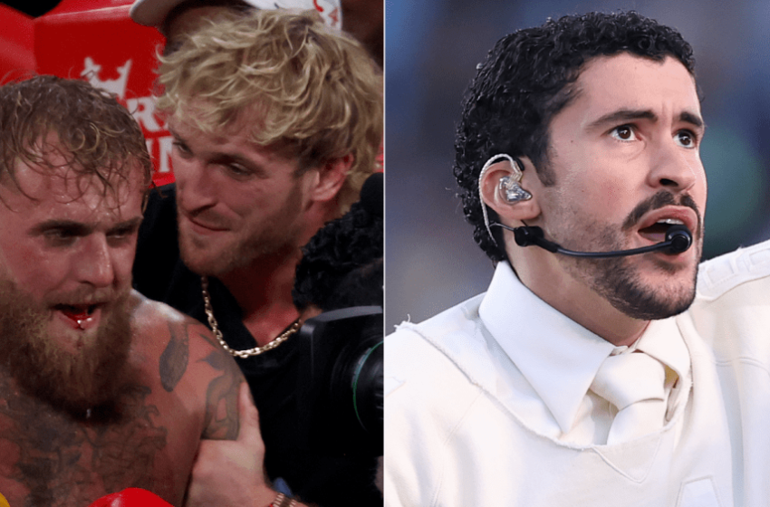  Logan Paul Defends Bad Bunny at Super Bowl After Jake Paul Protest