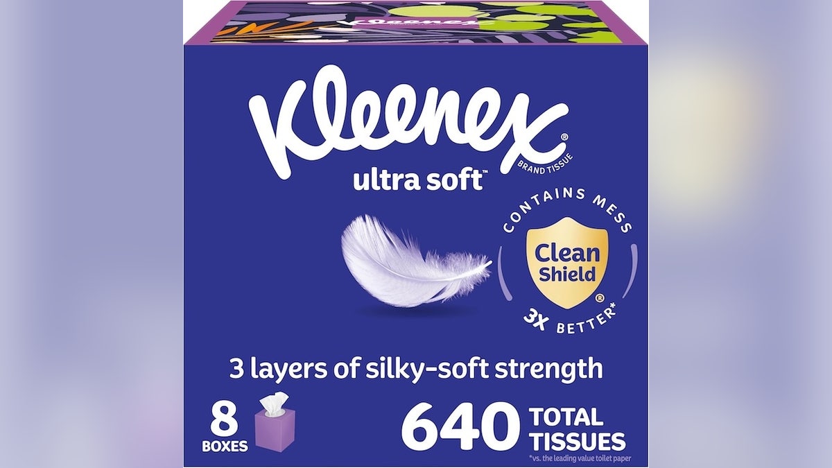 Soothe runny noses with soft tissues.