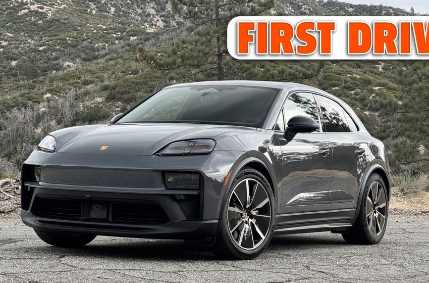  2026 Porsche Macan GTS Electric Refines The Driving Experience Without Many Actual Changes
