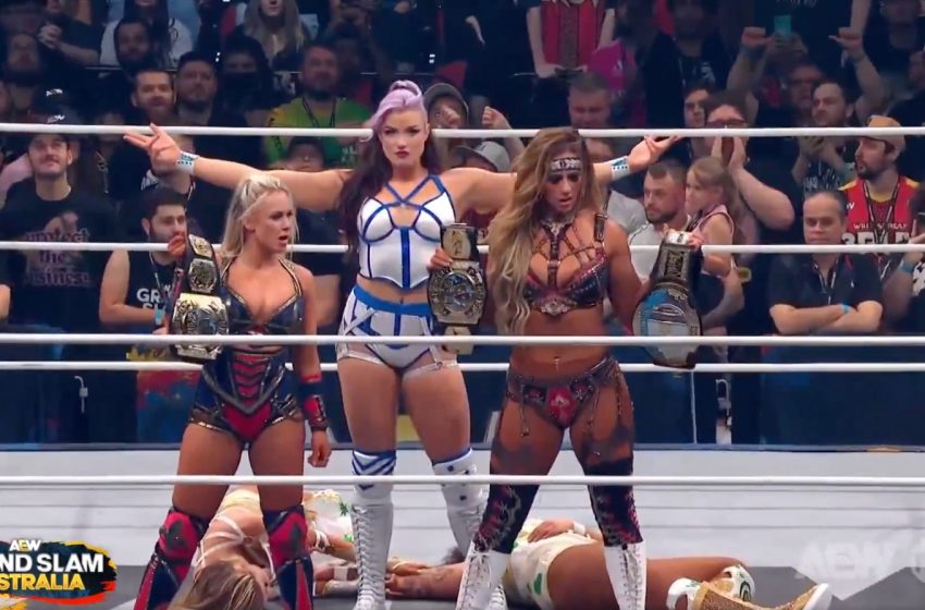  Lena Kross makes AEW debut at Grand Slam Australia