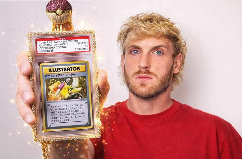  Logan Paul’s Pikachu Illustrator Pokémon Trading Card Sells for $16.4 Million, Setting New Record
