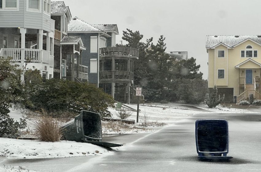  Over a foot of snow in parts of North Carolina
