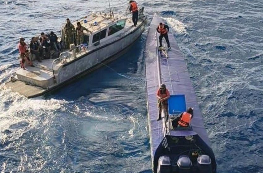  4 tons of cocaine seized from “narco sub” off Mexico as El Salvador makes record drug bust at sea