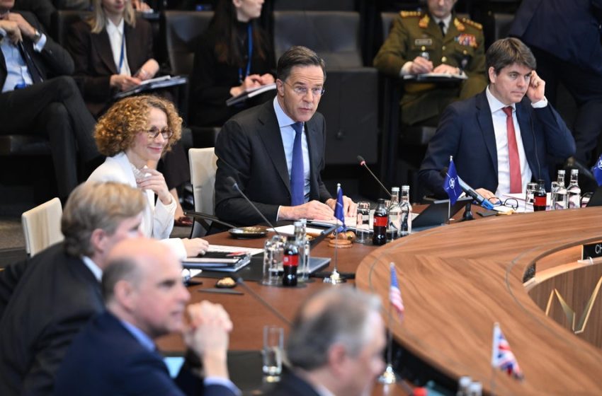  NATO allies say Hegseth “missing a good party” as they meet, adjust to slimmed down U.S. role under Trump