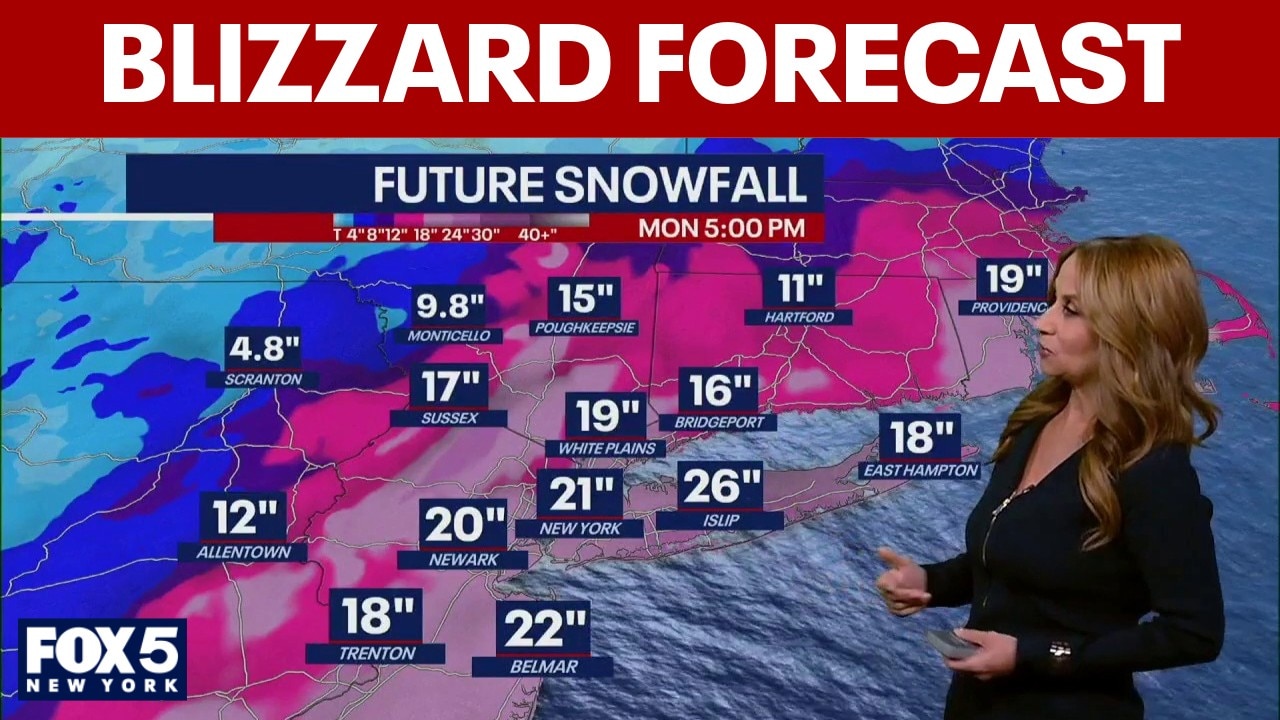 NYC blizzard 5PM update: Dangerous to impossible travel expected