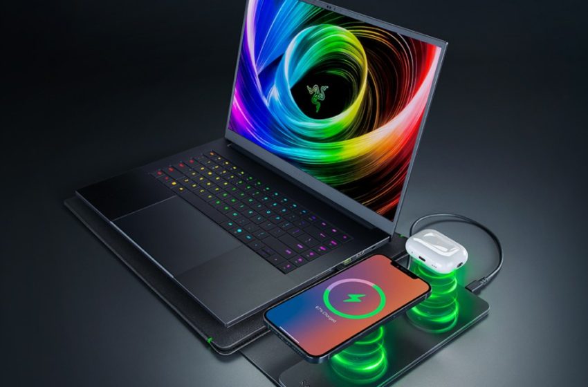  Razer’s new laptop sleeve wirelessly charges other devices