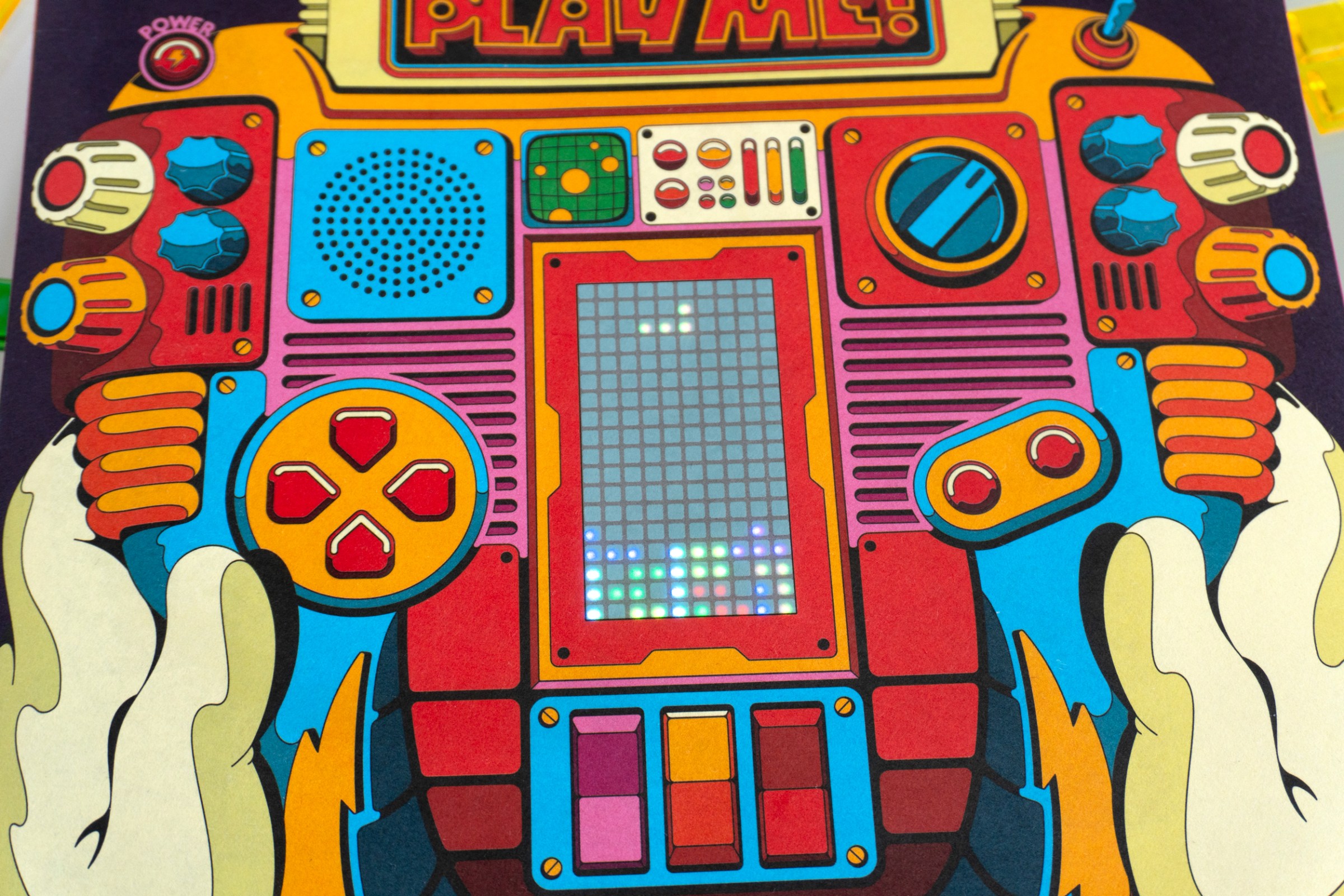 The front cover of the Red Bull GamePop magazine.