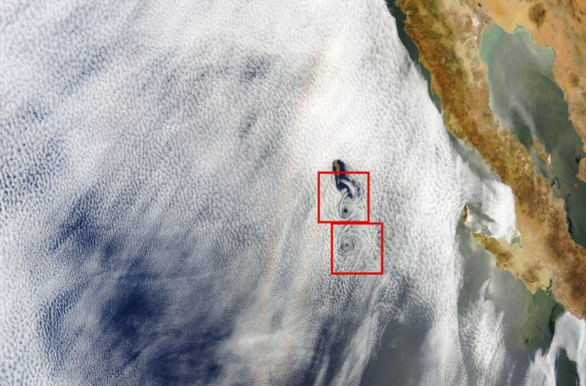  NASA Immortalizes an Ultra-Rare Atmospheric Phenomenon Over the Pacific