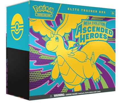 Pokémon TCG: Mega Evolution - Ascended Heroes Elite Trainer Box