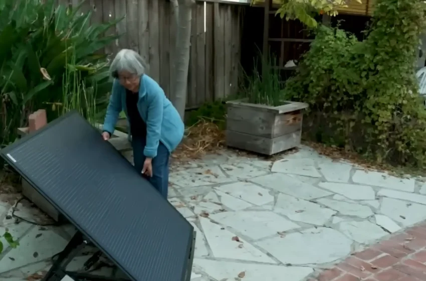  People across the US have started to use small plug-in solar panels as an affordable way to cut electric bills