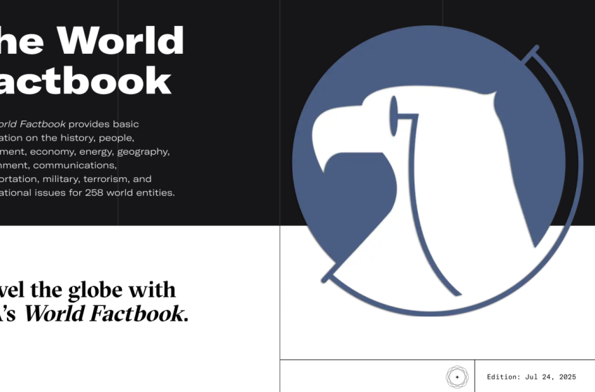  The CIA World Factbook is dead. Here’s how I came to love it : NPR