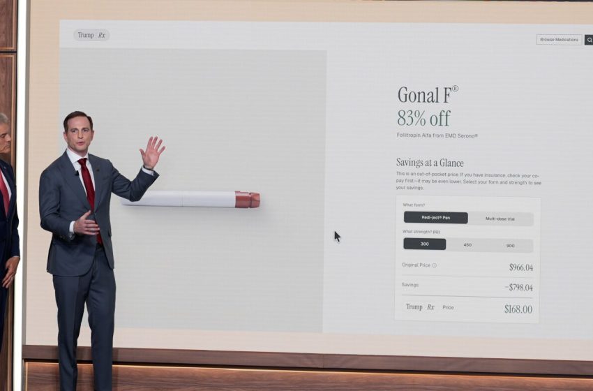  TrumpRx drug discounts : NPR