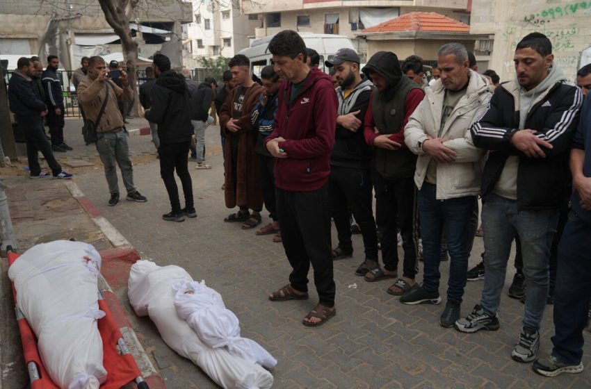  Israel strikes Gaza, killing 19, mostly women and children, after saying Hamas violated deal : NPR