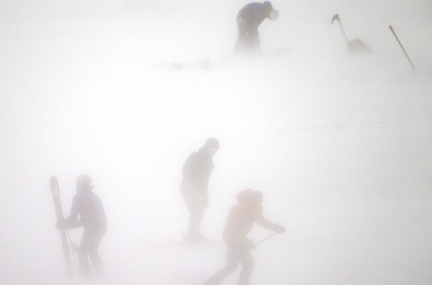  Winter storm slams the east coast : The Picture Show : NPR