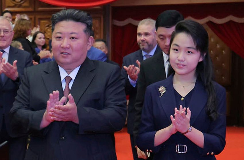  Kim Jong Un’s daughter close to being designated future leader, says spy agency : NPR