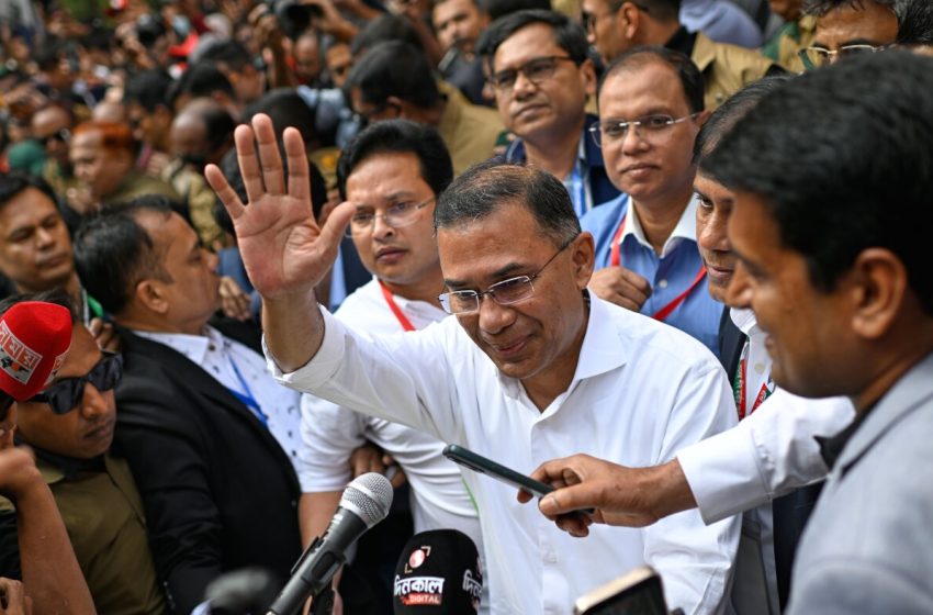  A historic election in Bangladesh brings BNP to power. What to know about its leader : NPR