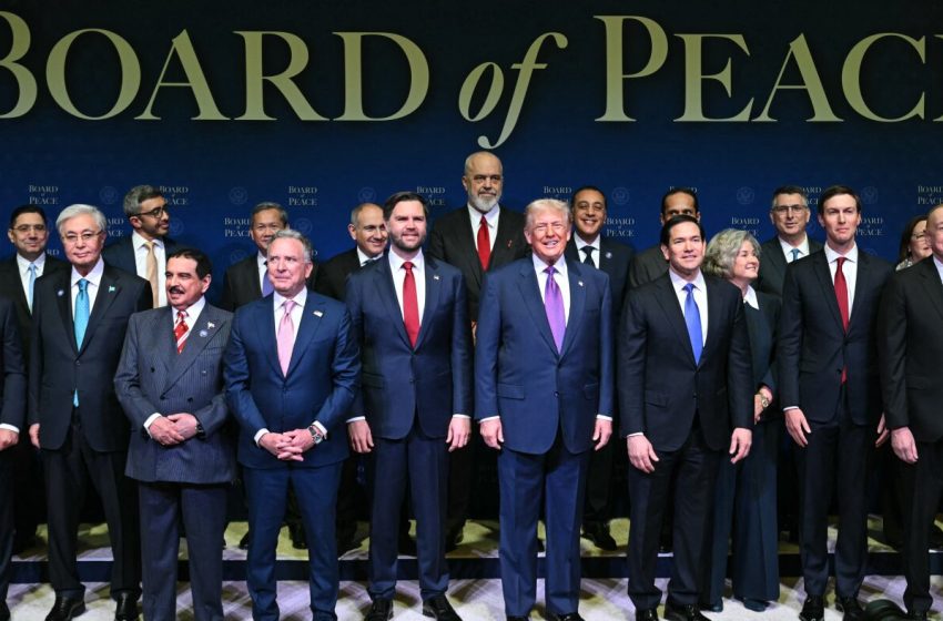  Trump gathers Board of Peace for first meeting, with some U.S. allies wary : NPR