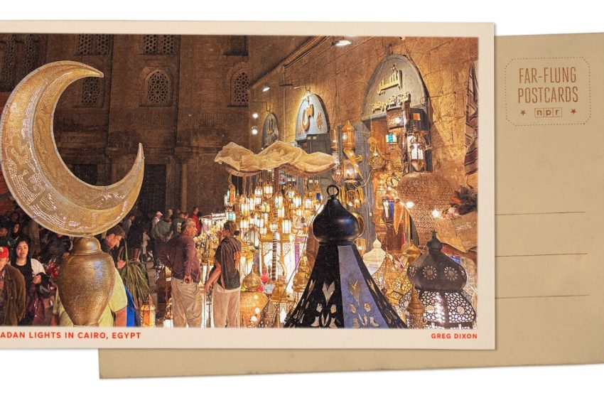  Ramadan decorations in Cairo : NPR