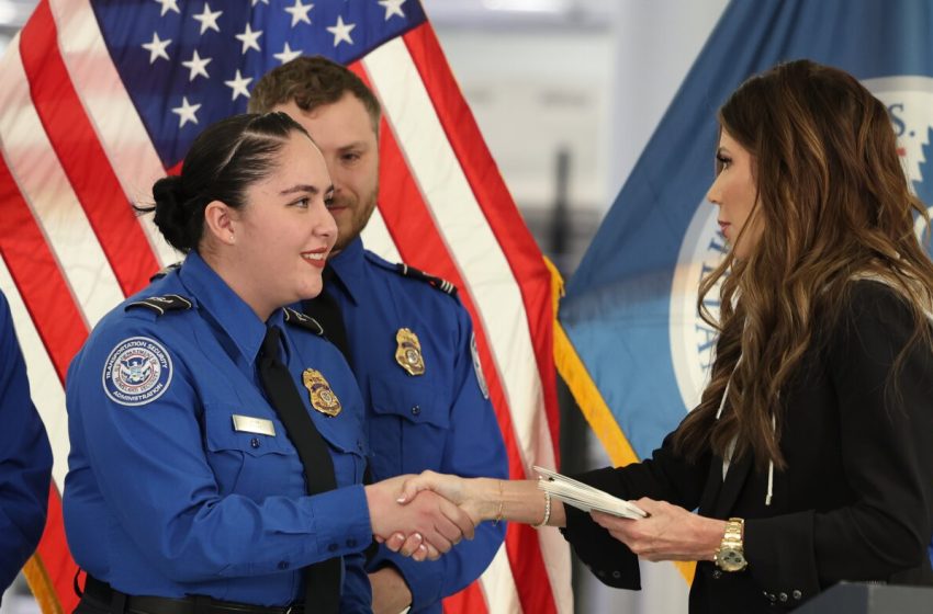  Homeland Security suspends TSA PreCheck and Global Entry airport security programs : NPR