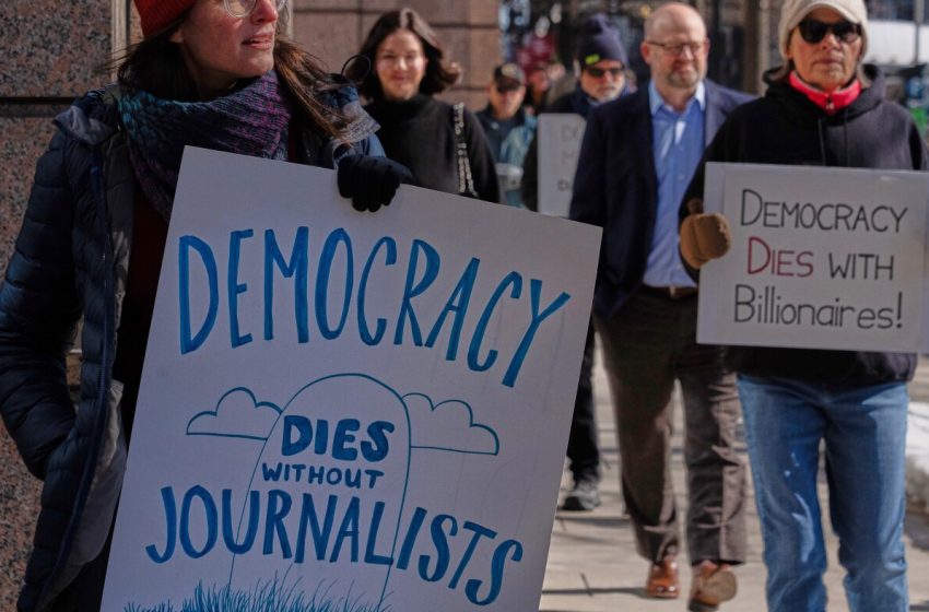  ‘Washington Post’ CEO Will Lewis resigns after massive layoffs announced : NPR