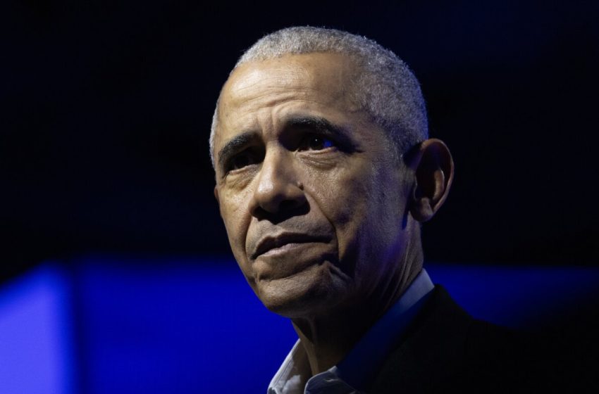  Obama responds to Trump sharing racist AI video depicting him as an ape : NPR