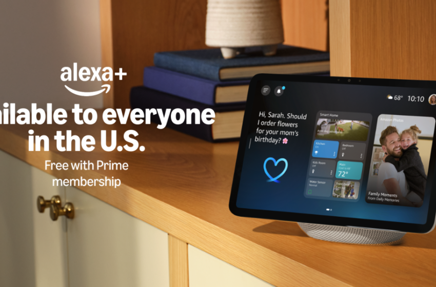  Alexa+ now available to everyone in the US—and free for Prime members