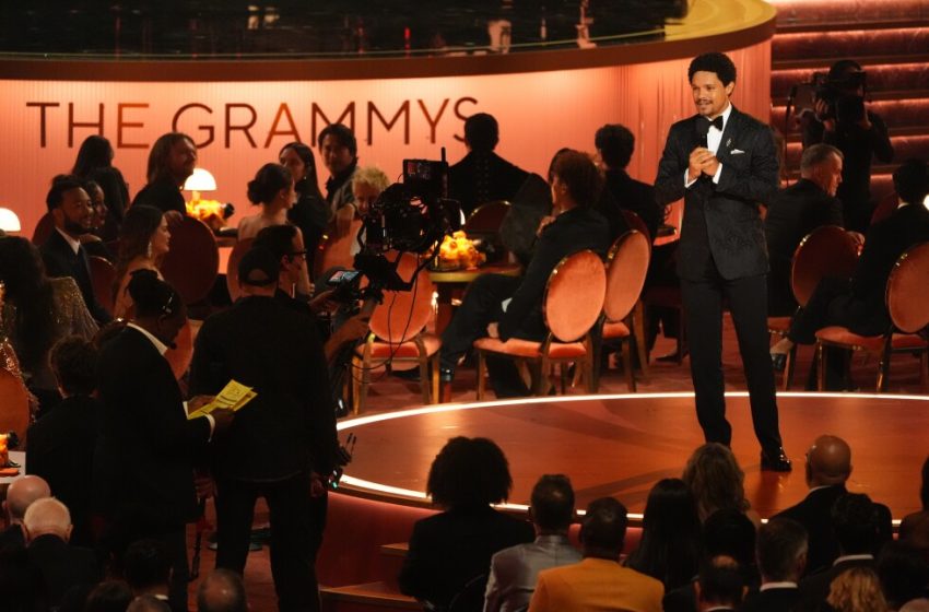  Trevor Noah’s Grammy monologue takes aim at absent Nicki Minaj