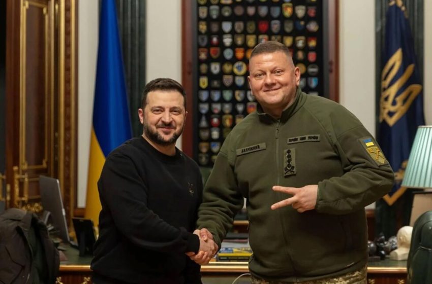  Ukraine’s ex-army chief reveals to AP a rift with Zelenskyy