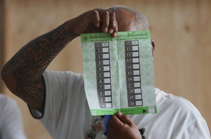  Thailand holds early election with 3 main parties vying for power
