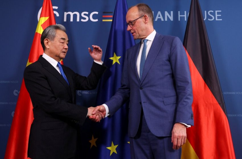  Germany’s Chancellor Merz to meet Chinese leaders in Beijing