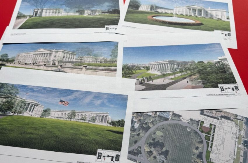  Trump’s White House ballroom is approved by federal arts panel