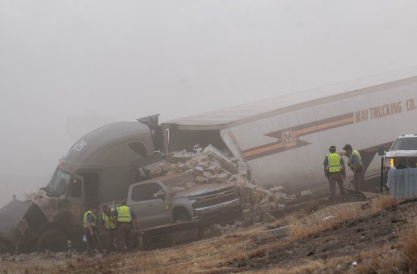  4 dead in crashes involving over 30 vehicles in Colorado