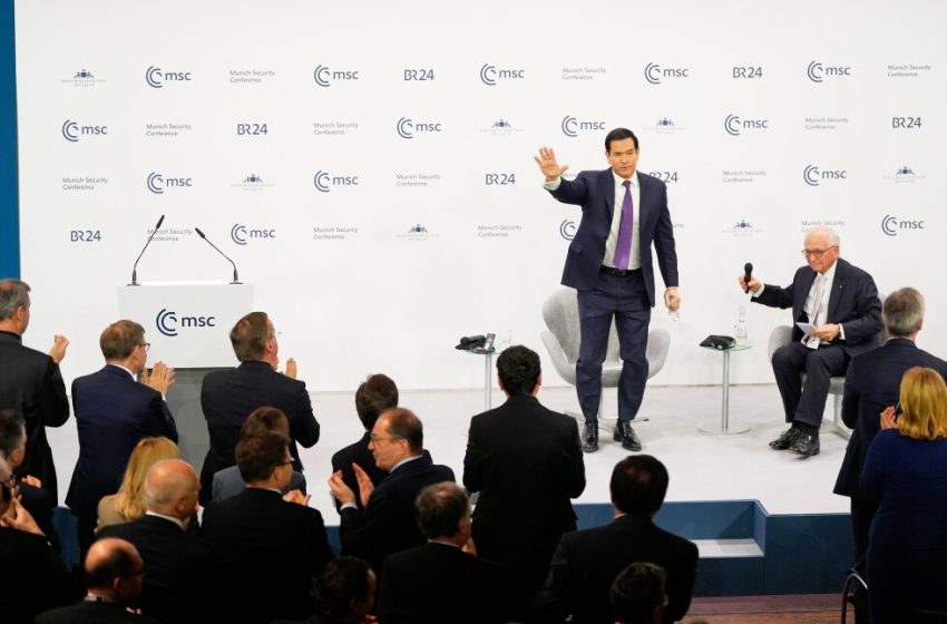  Marco Rubio reassures America’s allies at Munich Security Conference