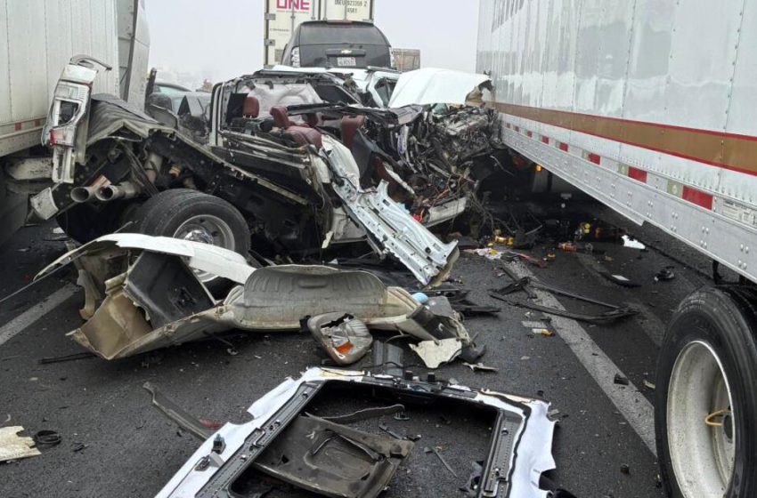  Highway 99 reopens after 59-vehicle pileup in the Central Valley