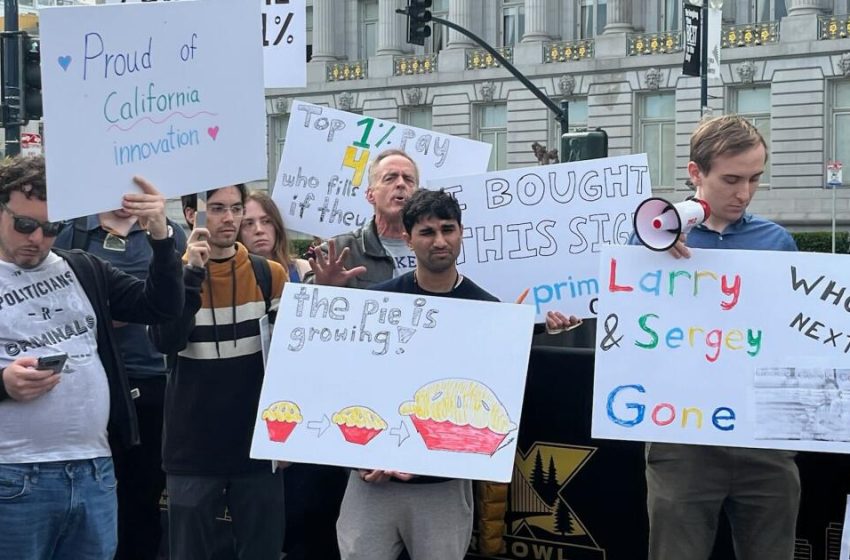  Yes, there really was a ‘March for Billionaires’ rally in San Francisco