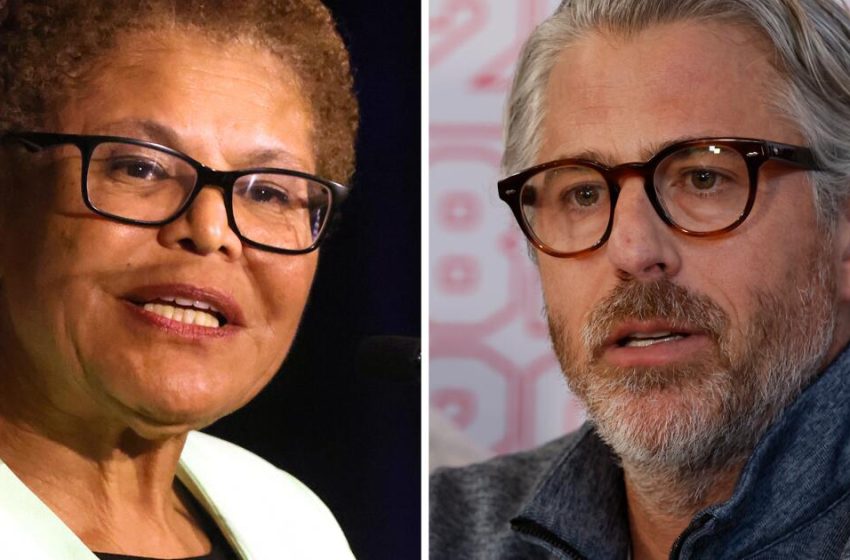  L.A. Mayor Bass says LA28 head Wasserman should step down