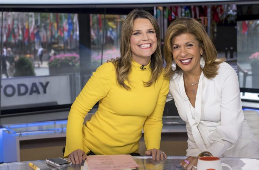  Hoda Kotb covering for pal Savannah Guthrie on ‘Today’ show