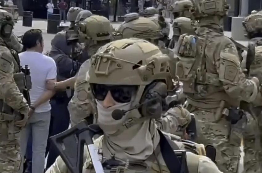  Federal judge strikes down California mask ban on immigration agents