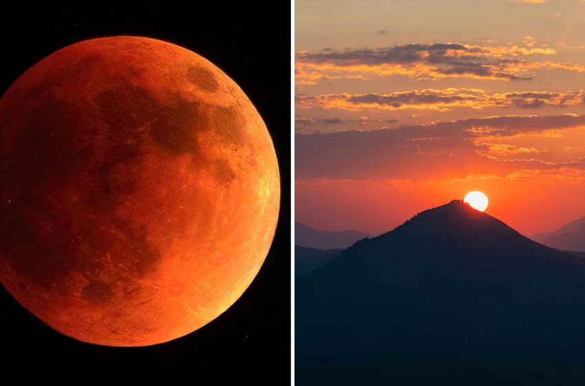  See the ‘impossible’ as sunrise and a total lunar eclipse appear at the same time on March 3