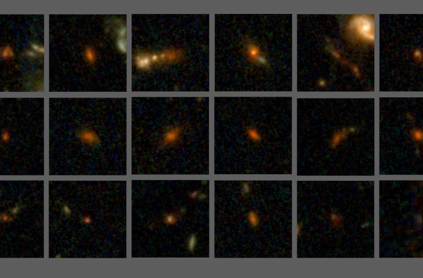  2 powerful telescopes team up to find 70 ancient galaxies with surprising levels of metals