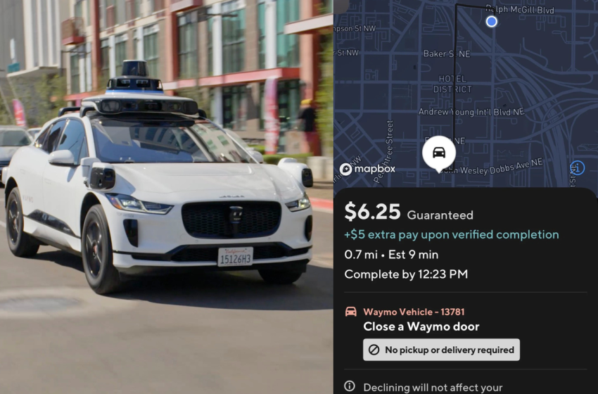  Waymo Is Getting DoorDashers to Close Doors on Self Driving Cars