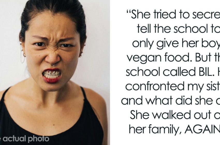  Woman Accuses Brother, Saying He “Ruined Everything In Her Life” After Her Vegan Meltdown
