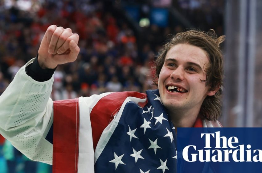  ‘He is an animal’: Jack Hughes loses teeth then scores Olympic ice hockey winner for US | Winter Olympics 2026